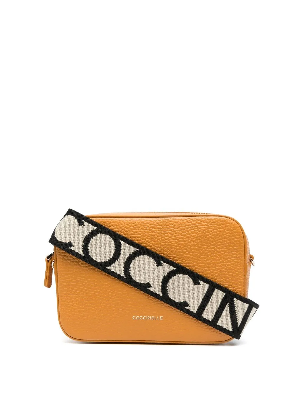 

Coccinelle logo-plaque satchel bag - Yellow