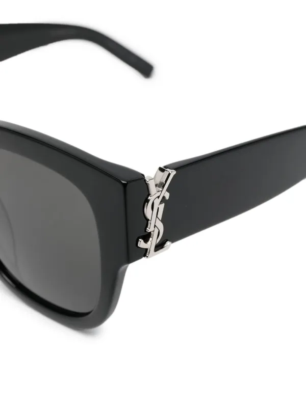 Saint Laurent Eyewear ラウンドフレーム サングラス - Farfetch