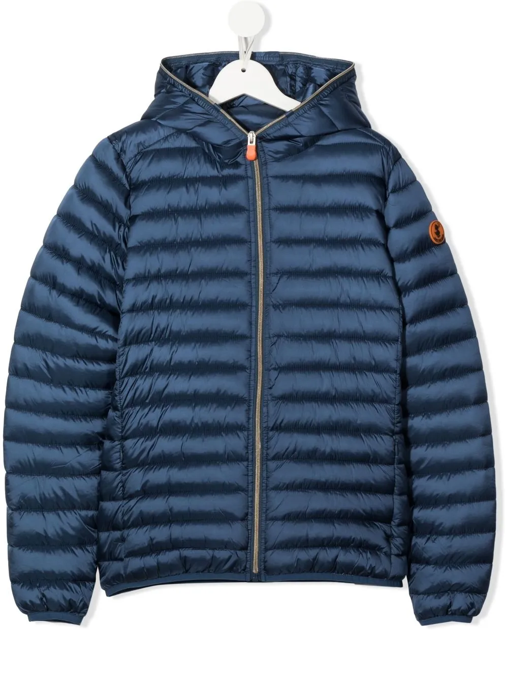 

Save The Duck Kids chamarra capitonada con capucha - Azul