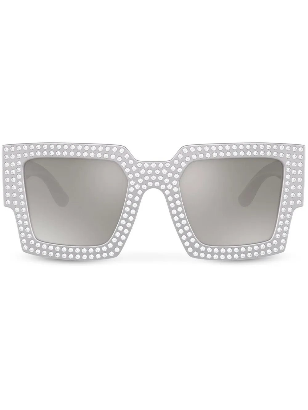 

Dolce & Gabbana Eyewear logo-plaque sunglasses - Grey