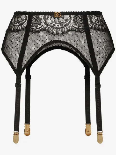 Dolce & Gabbana lace suspender belt