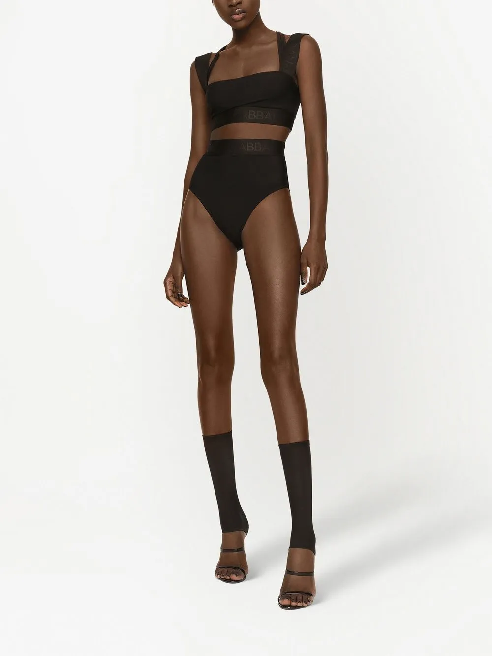 Dolce & Gabbana Bralette top - Zwart