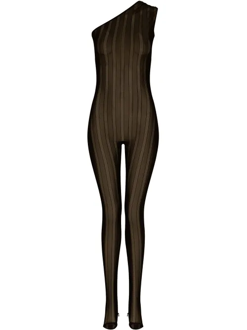 Combinaison en jacquard à design à une épaule - Dolce & Gabbana - Modalova