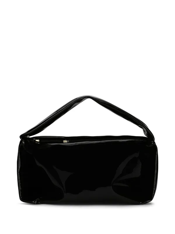 Dolce & Gabbana Patent Leather Crossbody Bag in Black