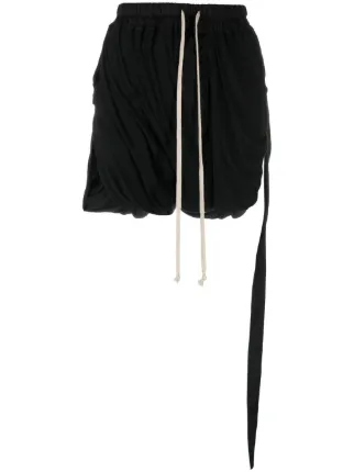 Rick Owens DRKSHDW Phleg Doubled Boxer Shorts | Black | FARFETCH