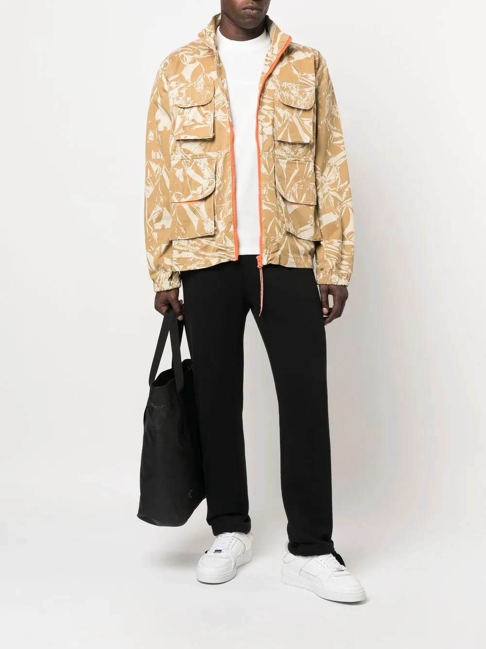Aries Crinkle camouflage hooded cargo jacket | Hooded Jackets | Image 2