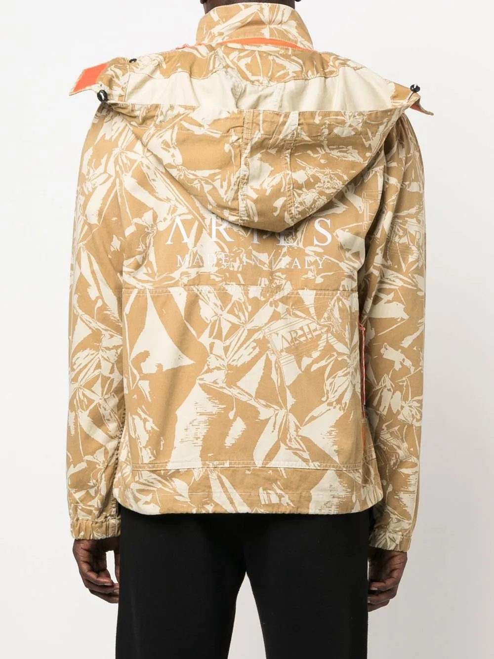 Aries Jack met camouflageprint Beige
