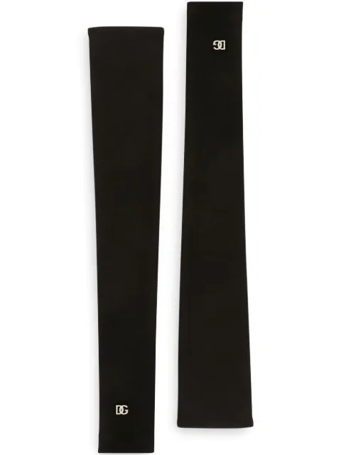 Dolce & Gabbana mitones con placa del logo
