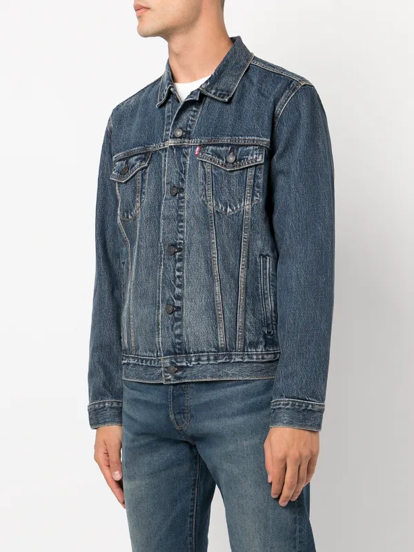 Levi jean sale jacket trucker