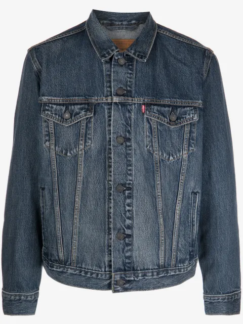 Levi's chamarra de mezclilla Trucker