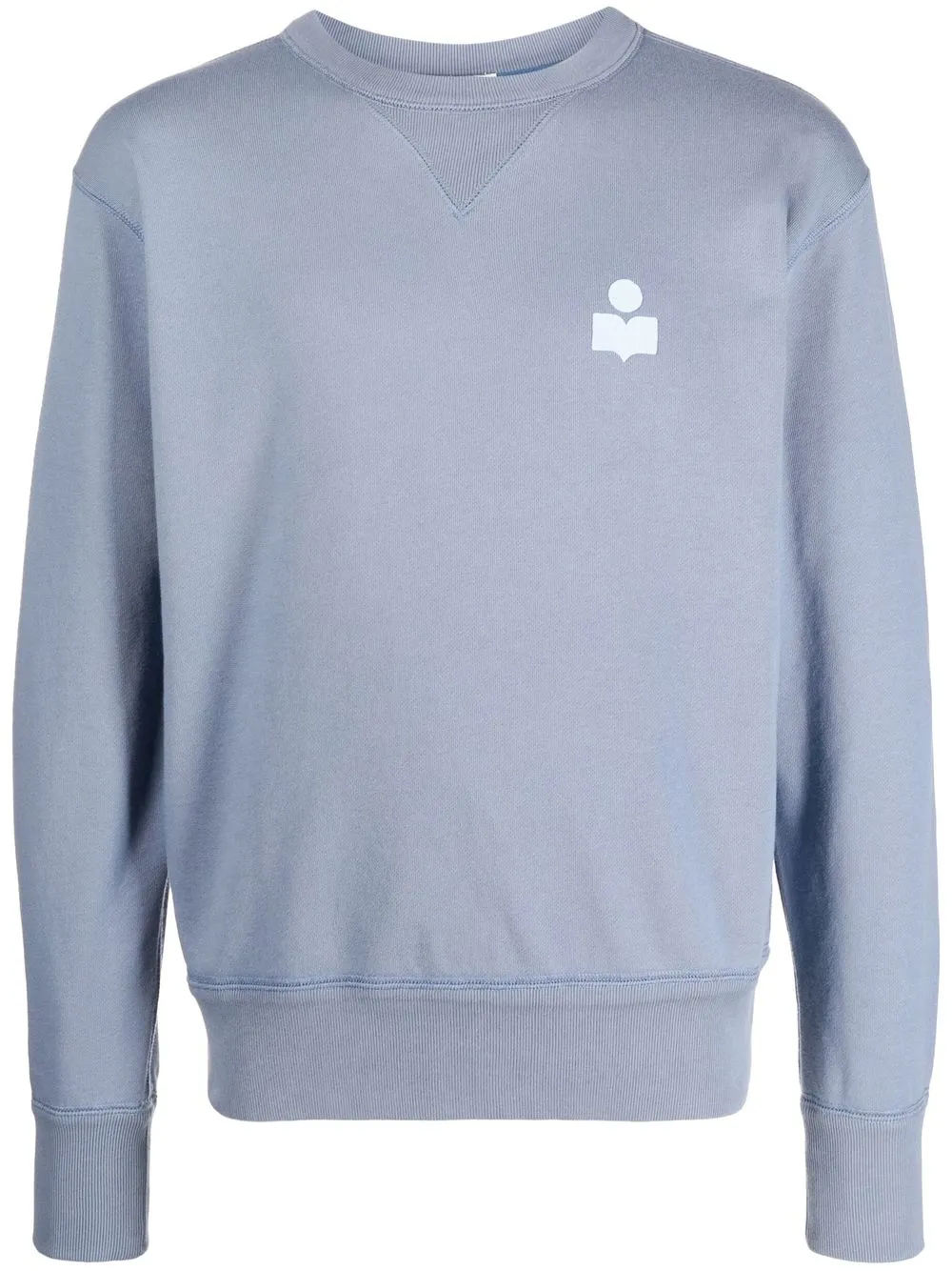 

Isabel Marant sudadera con logo - Azul