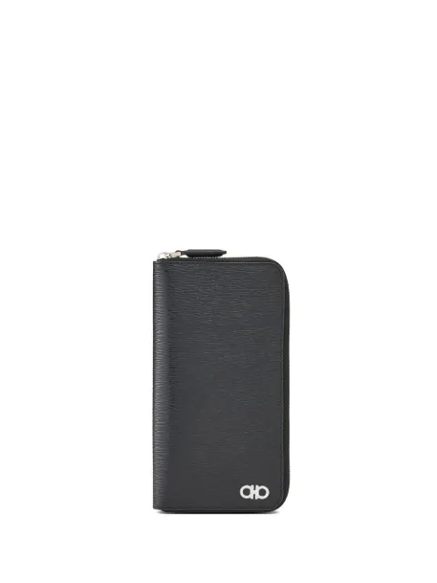 Ferragamo Gancini-plaque document wallet