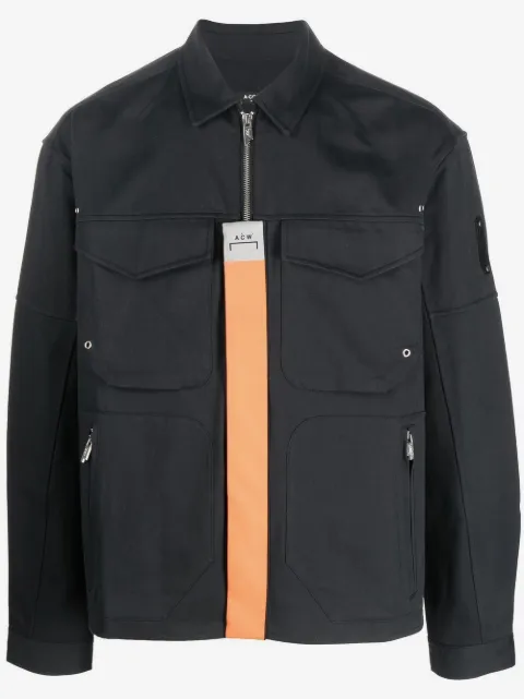 A-COLD-WALL* Stria shirt jacket
