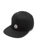 Moncler Enfant logo-patch detail baseball cap - Black