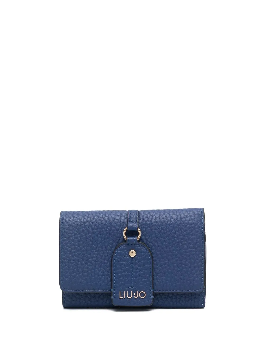 

LIU JO logo-plaque tri-fold purse - Blue