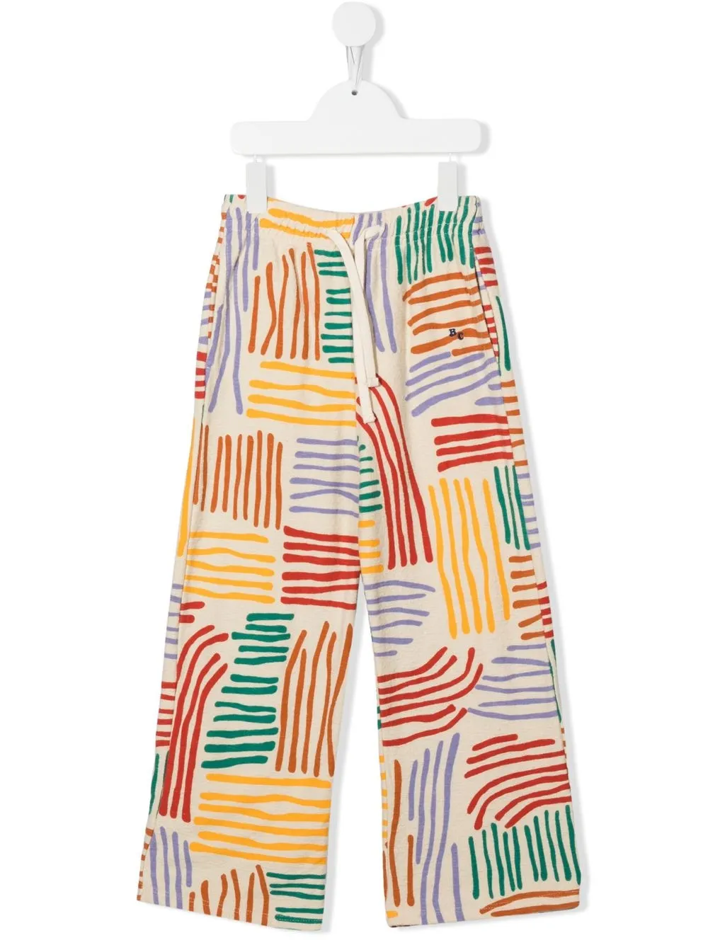 

Bobo Choses pantalones anchos con estampado abstracto - Neutro