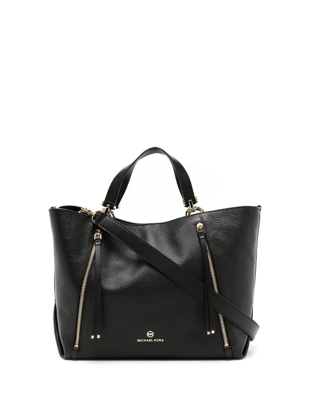Michael Michael Kors ブルックリン ハンドバッグ - ブラック Michael Michael Kors ブルックリン ハンドバッグ - ブラック