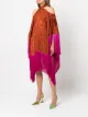 Taller Marmo fringed cold-shoulder dress