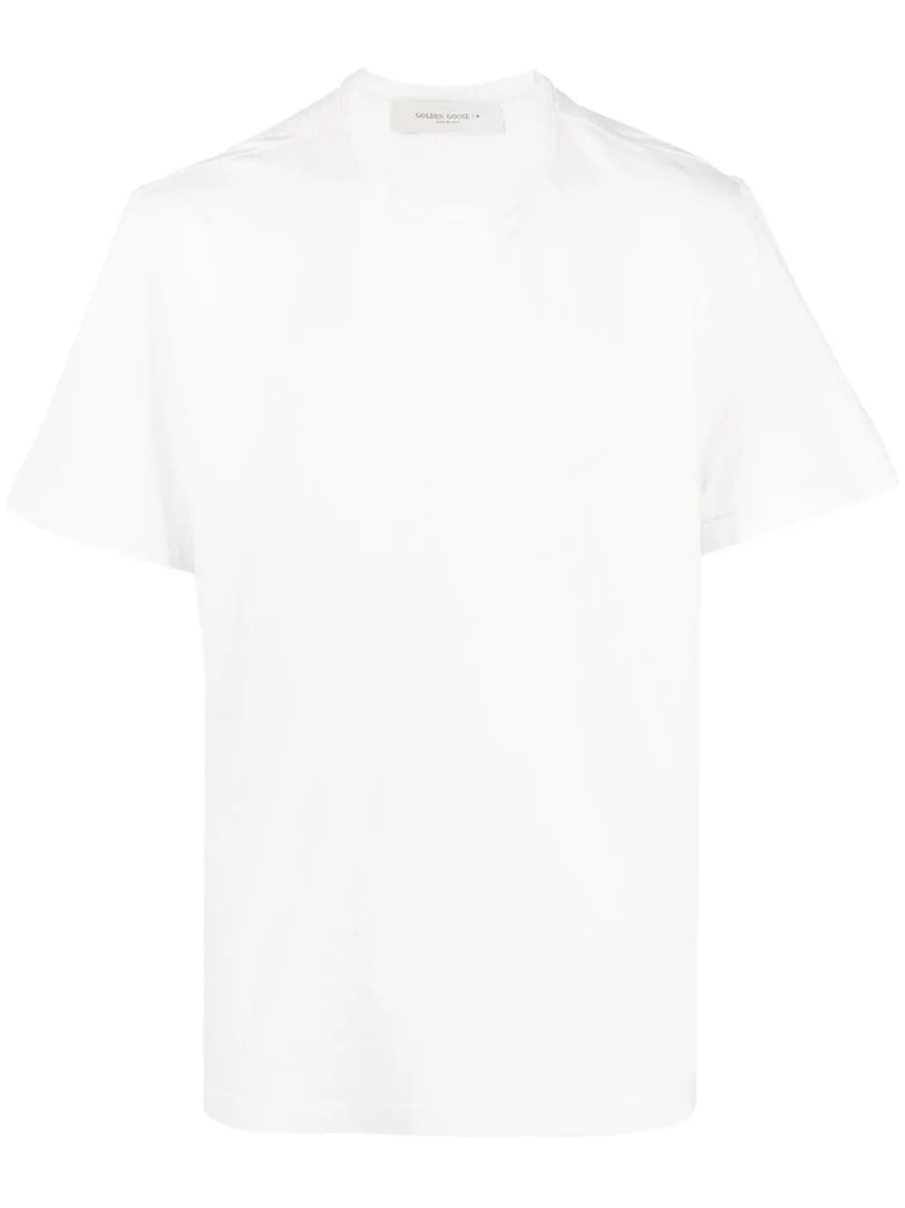 Golden Goose playera con logo bordado | blanco | Image 1