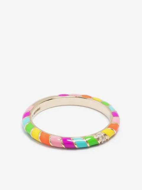 Yvonne Léon 9kt yellow gold Alliance Mini Torsade ring