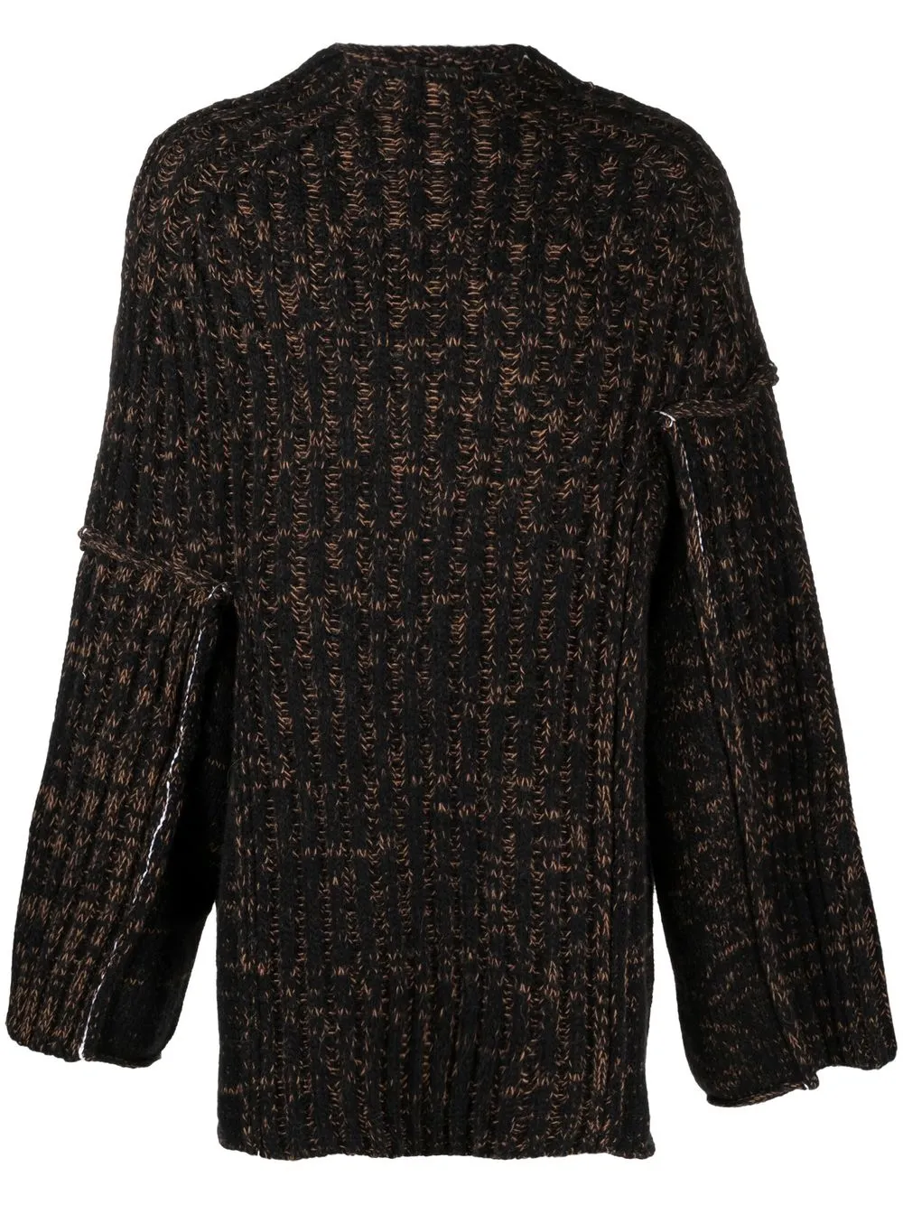 

MM6 Maison Margiela chunky knit oversized jumper - Black