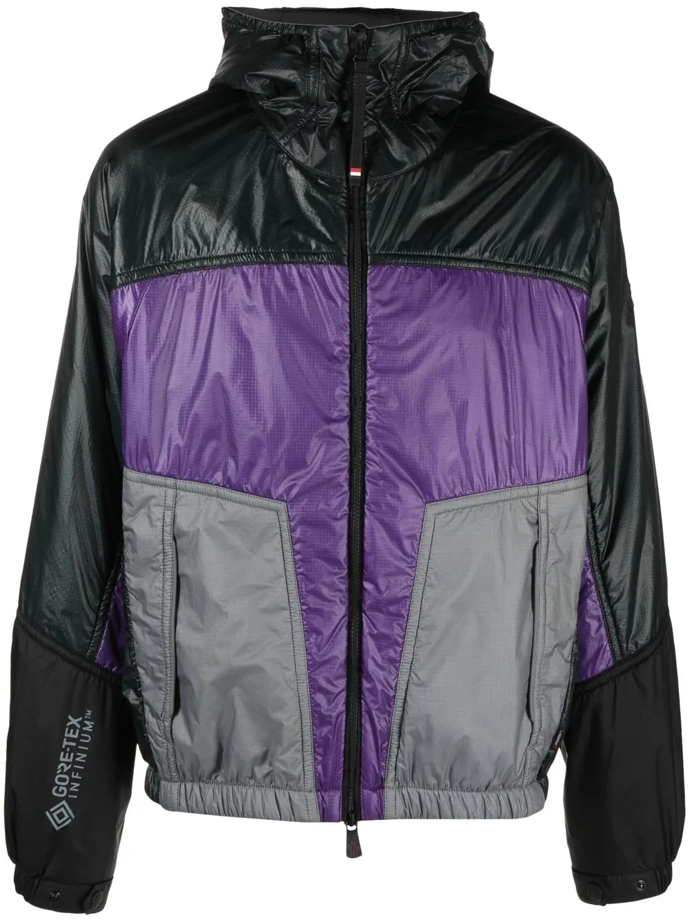 

Moncler Grenoble Peyrus hooded padded jacket - Purple