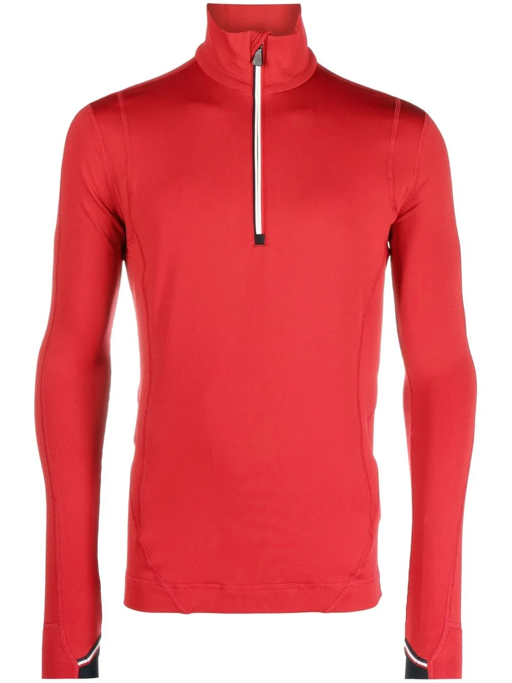 

Moncler Grenoble high-neck fleece top - Red