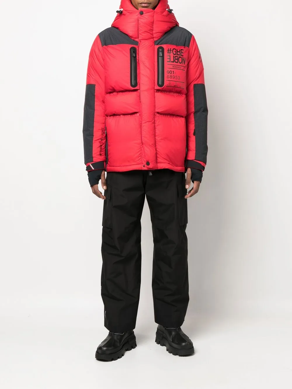 

Moncler Grenoble Mongnod puffer jacket - Red