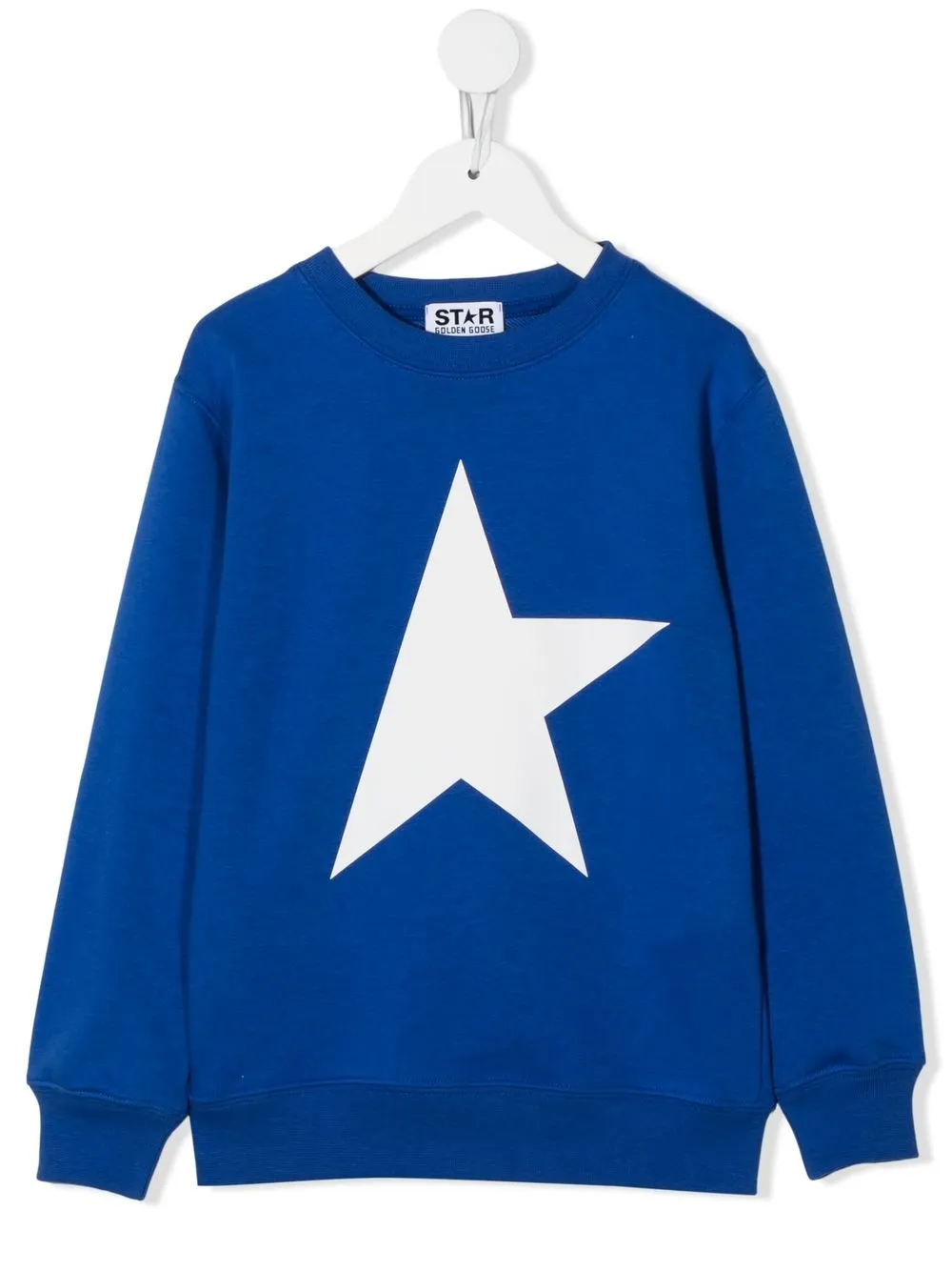 

Golden Goose Kids sudadera con logo One Star - Azul