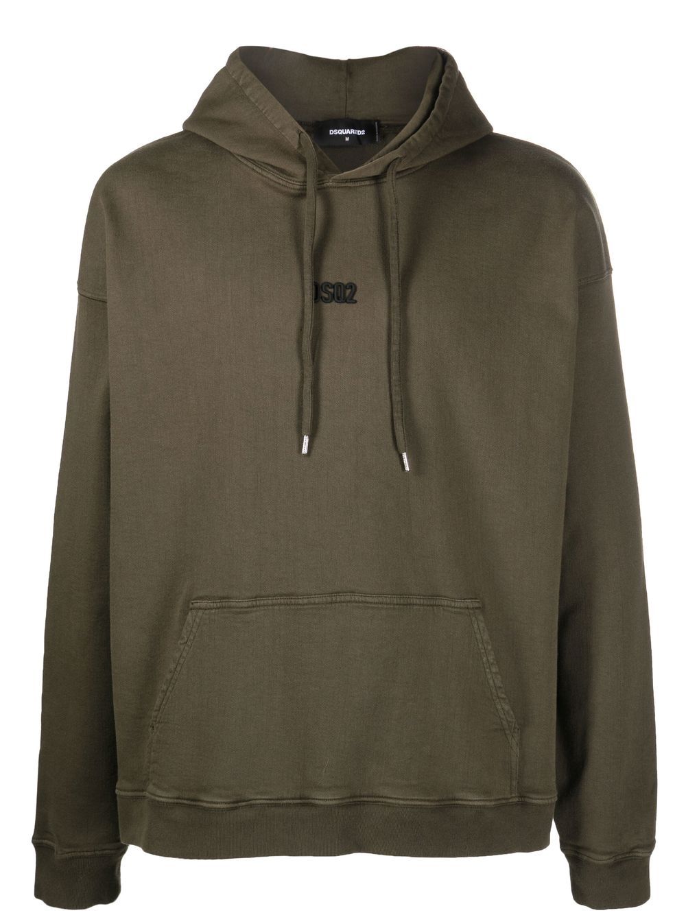 DSQUARED2 embroidered-logo detail hoodie Men