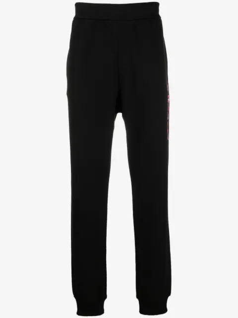 Versace logo-print track pants