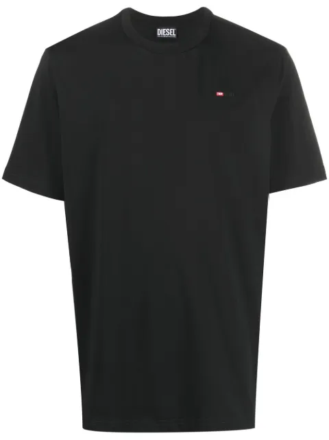 Diesel T-Just-Microdiv logo-embroidered T-shirt