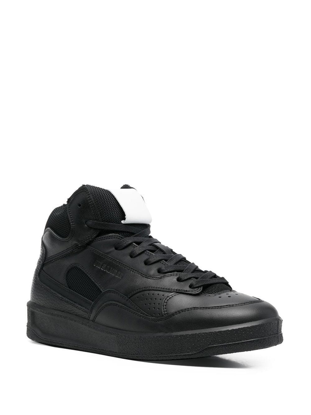 Jil Sander logo-embossed high-top Sneakers - Farfetch