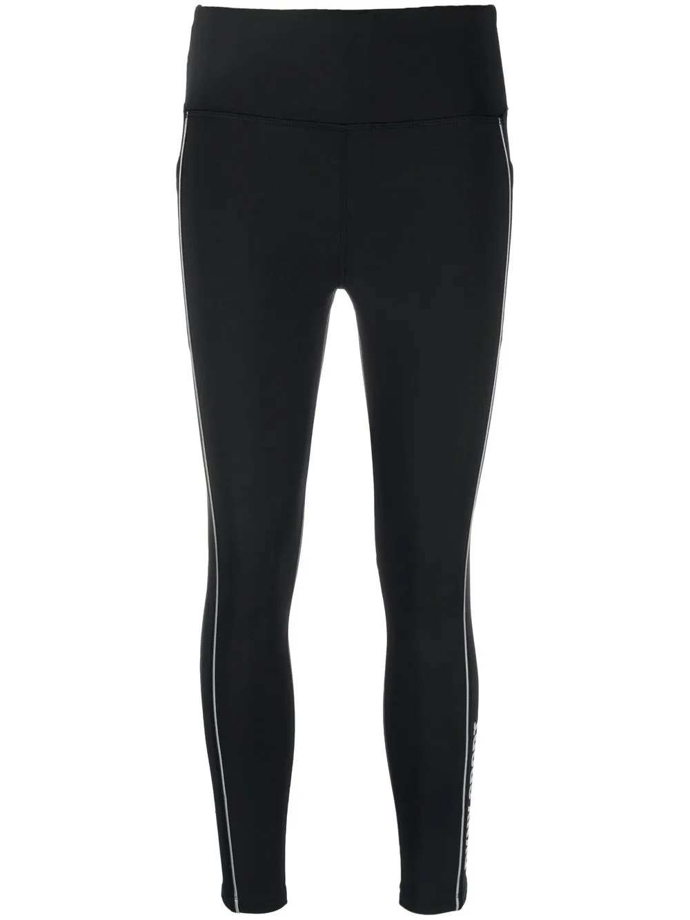 

DKNY leggins con logo estampado - Negro