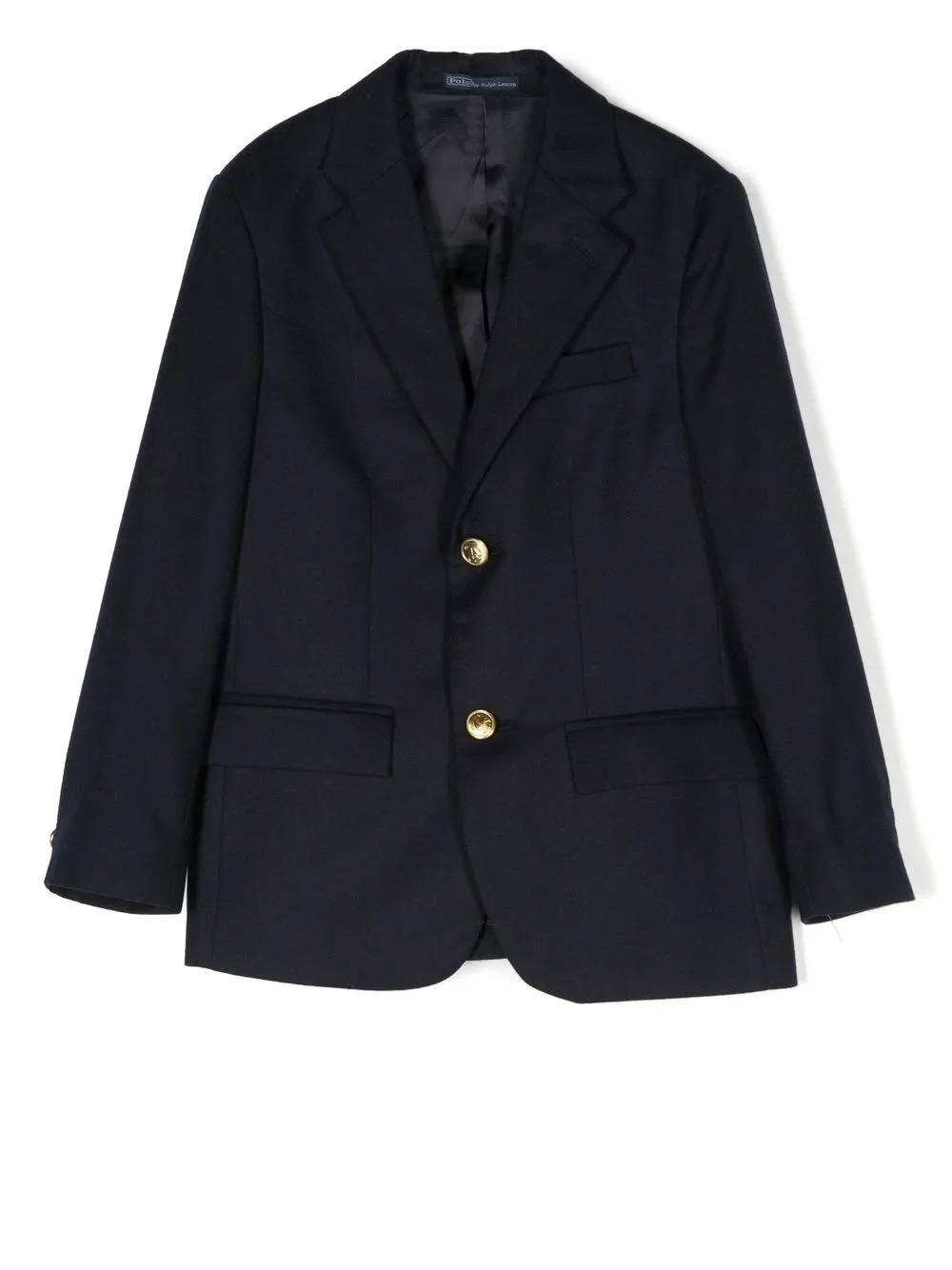 Ralph Lauren Kids blazer con botones - Azul