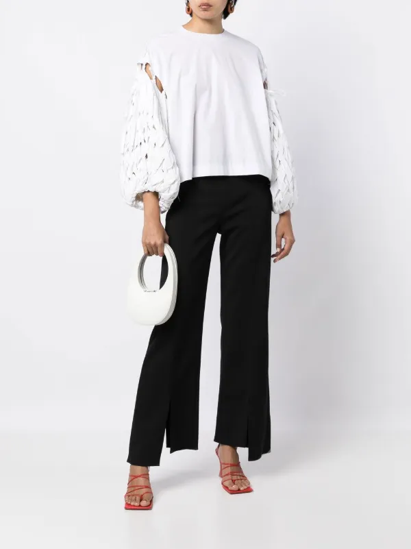 acka puffy gather blouse