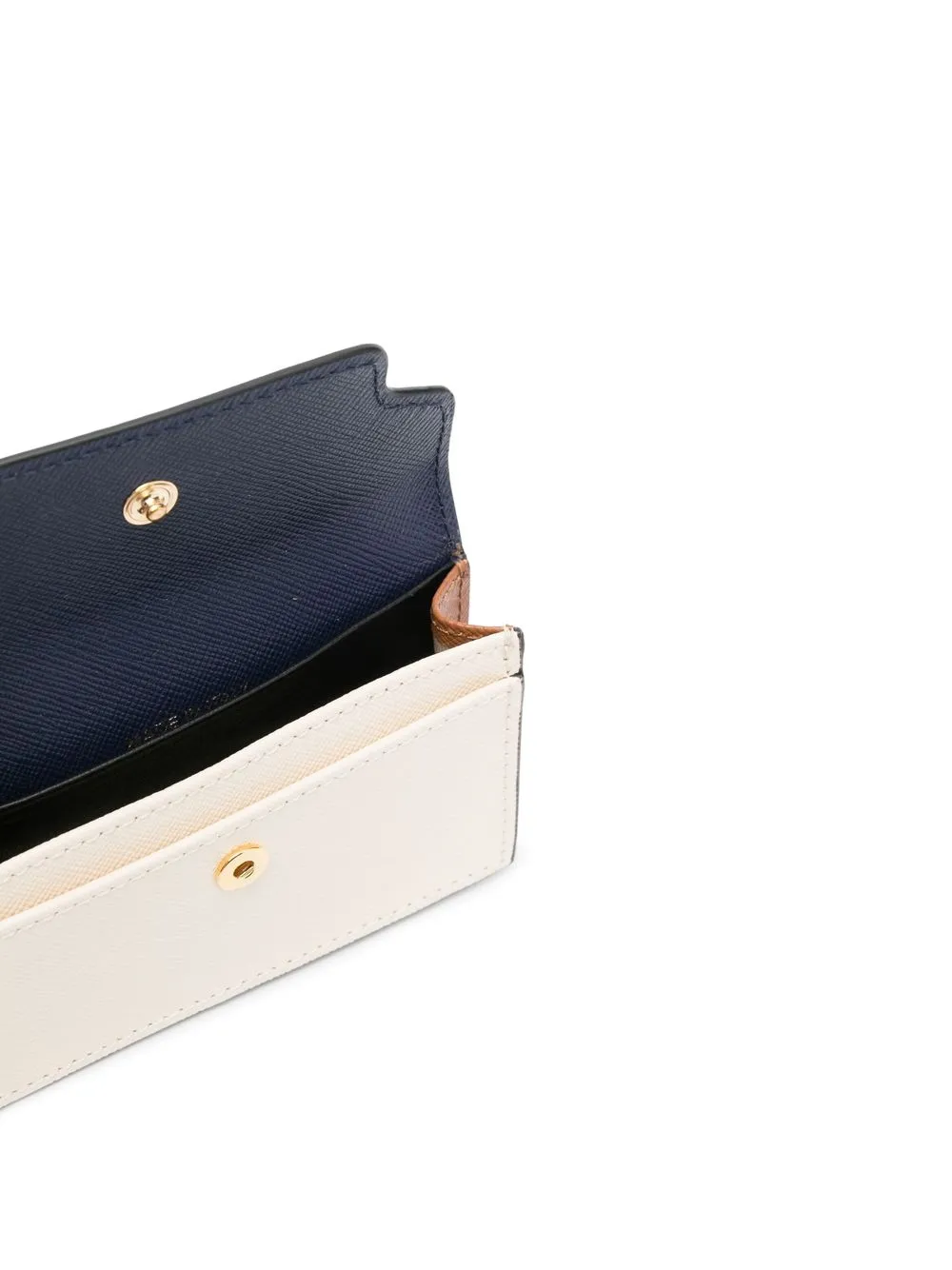 Marni logo colour block wallet neutrals farfetch uk