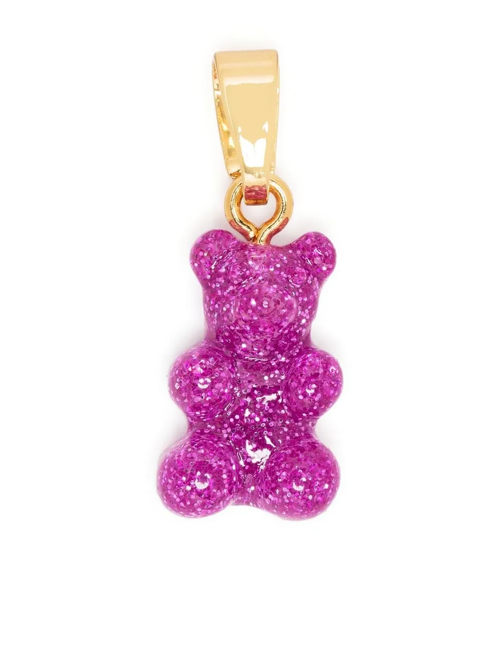 

Crystal Haze Nostalgia Bear pendant - Purple