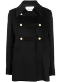 Câllas Milano Clara double-face pea coat - Black