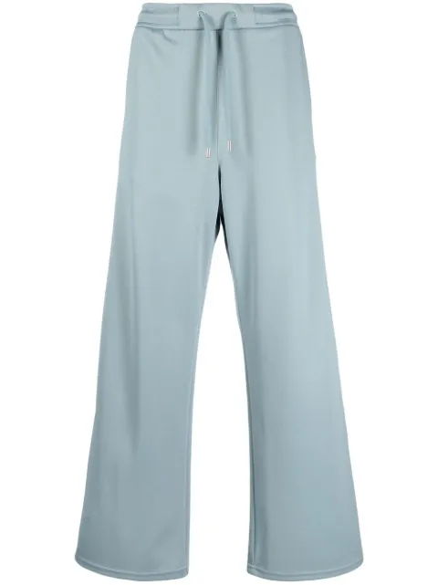 side-stripe drawstring track pants