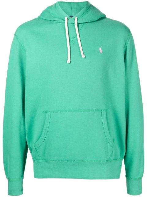 Polo Ralph Lauren garment-dyed fleece hoodie Men