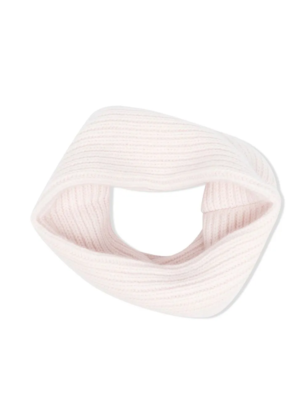 

Bonpoint mascada de cachemira tejida de canalé - Rosado
