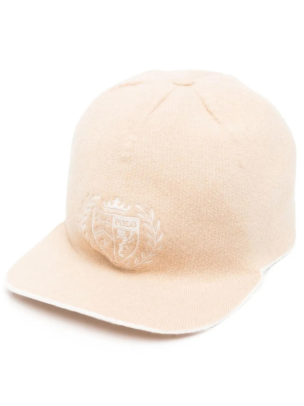 

Polo Ralph Lauren logo-embroidered knitted cap - Neutrals