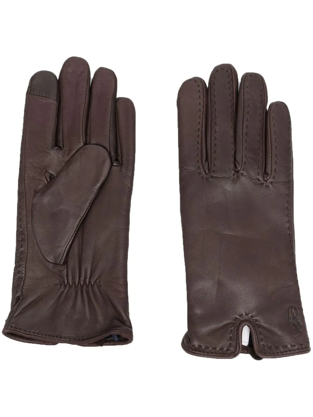 

Polo Ralph Lauren full-finger sheepskin gloves - Brown