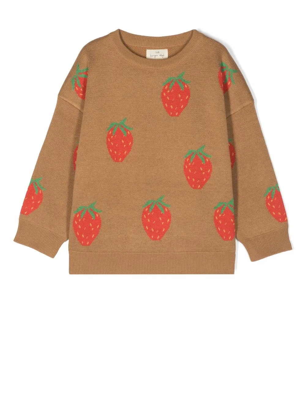 Konges Sløjd suéter con fresas estampada | marrón | Image 1