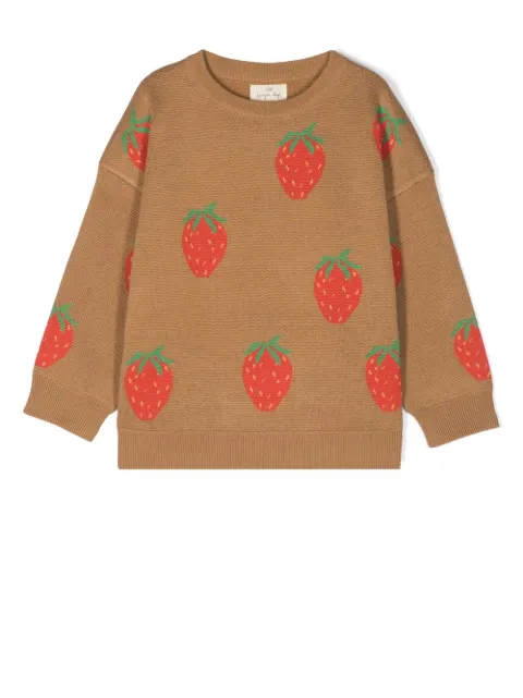 Konges Sløjd strawberry print jumper