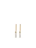 Zoë Chicco 14kt yellow gold Bar diamond drop earrings