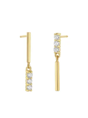 Mizuki Sea of Beauty ダイヤモンド＆パール ピアス 14Kゴールド 通販