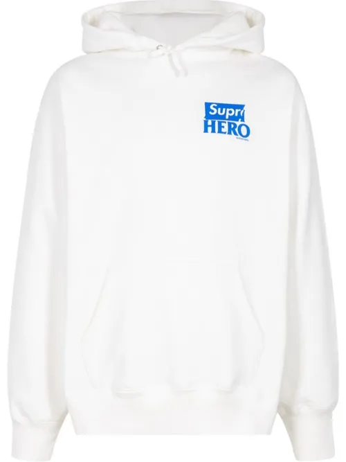 Supreme x Antihero hoodie - Blanc - Supreme - Modalova