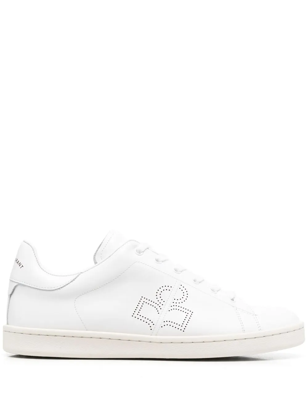 

Isabel Marant tenis bajos con perforaciones - Blanco